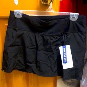 Mondetta black athleisure skort never worn